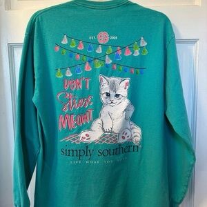 Simply Southern Teal Graphic Tee